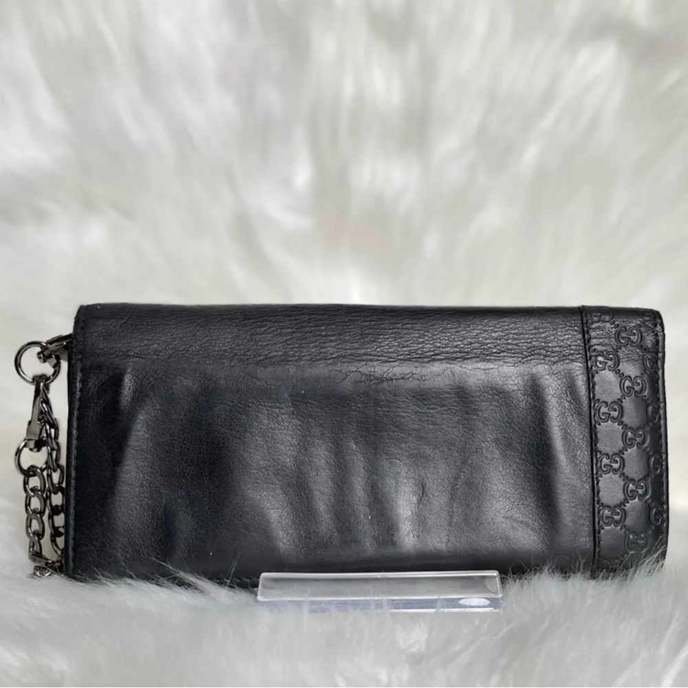 🌝💣Gucci Black Continental Wallet